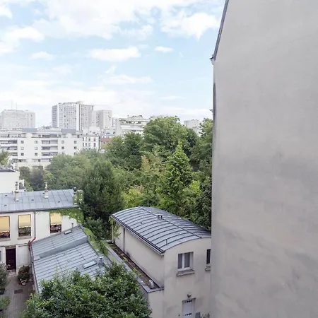 Superb Bright Apt In Buttes Chaumont Appartamento Parigi